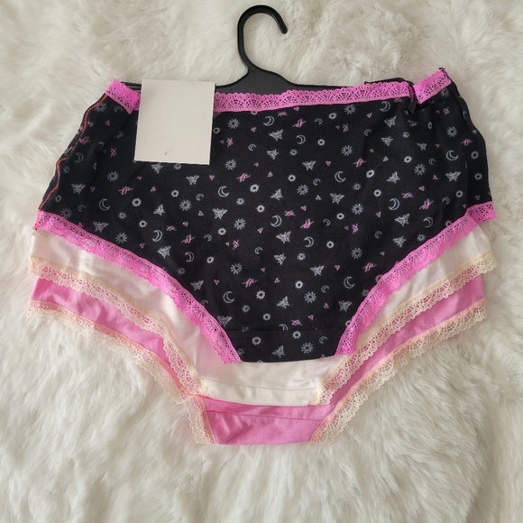 🌺FREE PEOPLE BRAND NEW 3-PACK LOW-RISE HIPSTER SIZE L - Picture 12 of 15